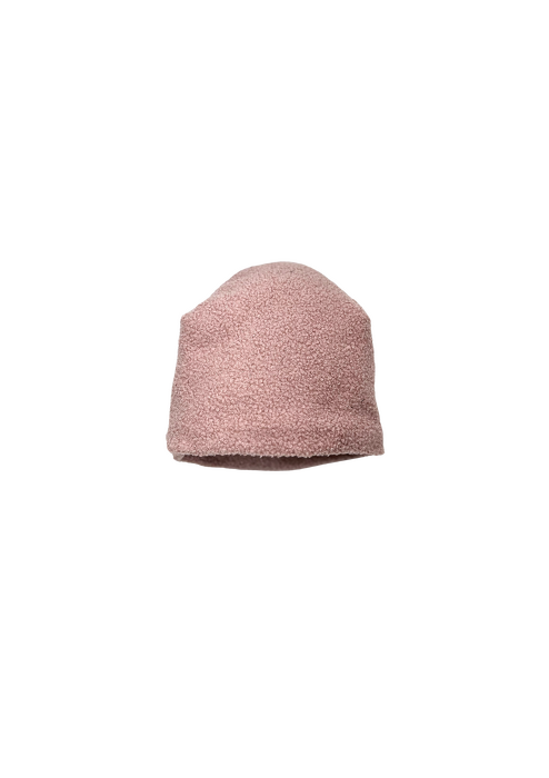 308-24 CZAPKA / BEANIE BOUCLE /PINK