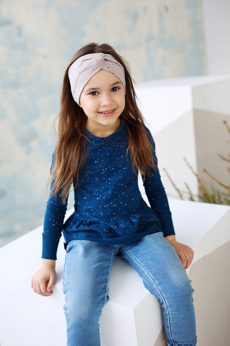 209-22 LONGSLEEVE GIRL / AURORA BOREALIS - NIGHT BLUE 