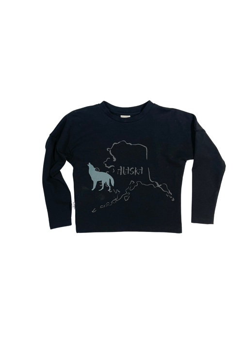 240-22  LONGSLEEVE ALASKA /  BLACK 