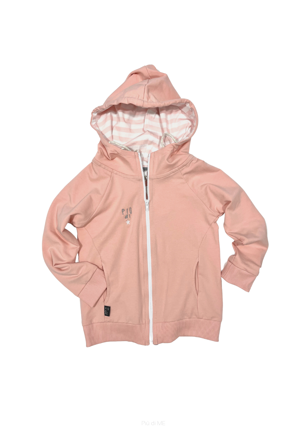 29-21 HOODIE ZIP / PEACH COLOR 