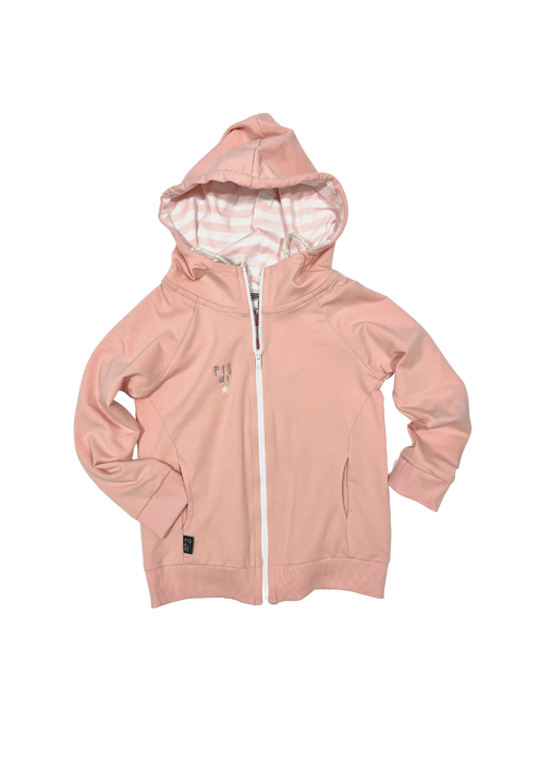 29-21 HOODIE ZIP / PEACH COLOR 