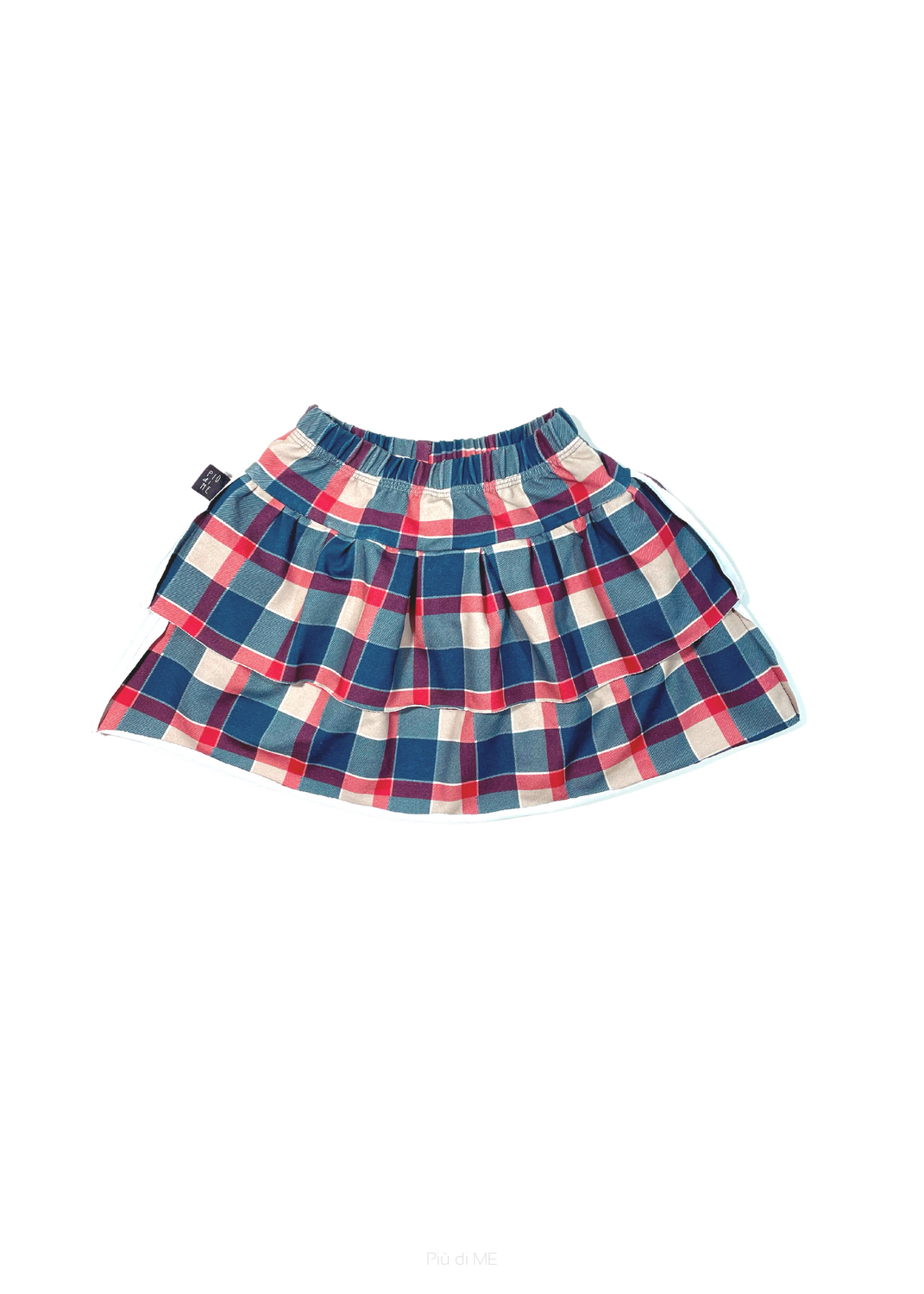 202-22 SKIRT/ CHECK PATTERN