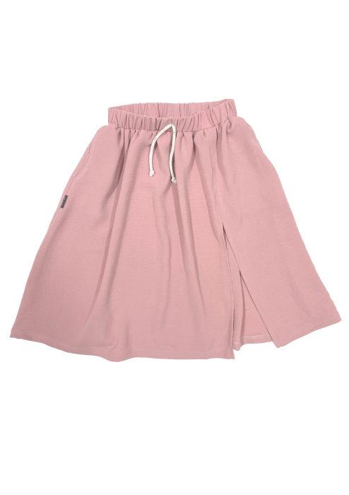 10*-21 SKIRT MAXI / POWDER COLOR CREPE