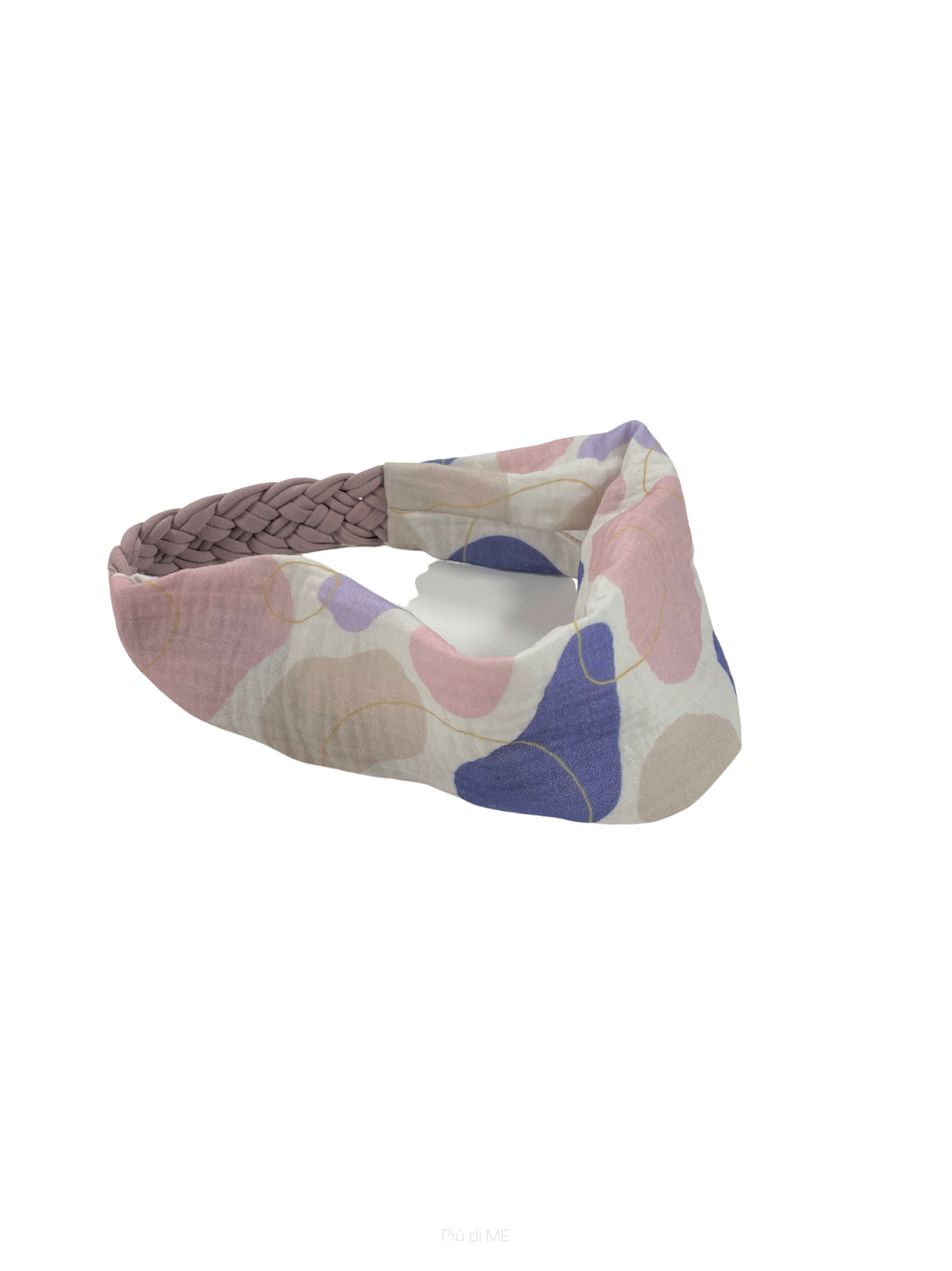 0108-24	HEADBAND MUSLIN / COLORFUL PRINT - GOTS