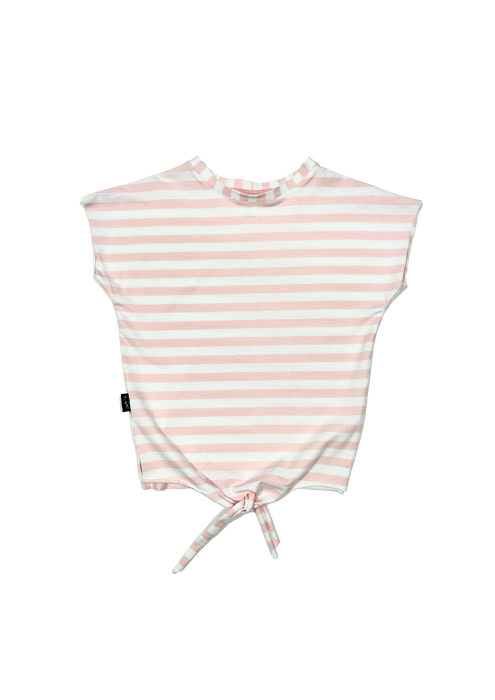 24-21 T-SHIRT / PEACH COLOR  WH BOW