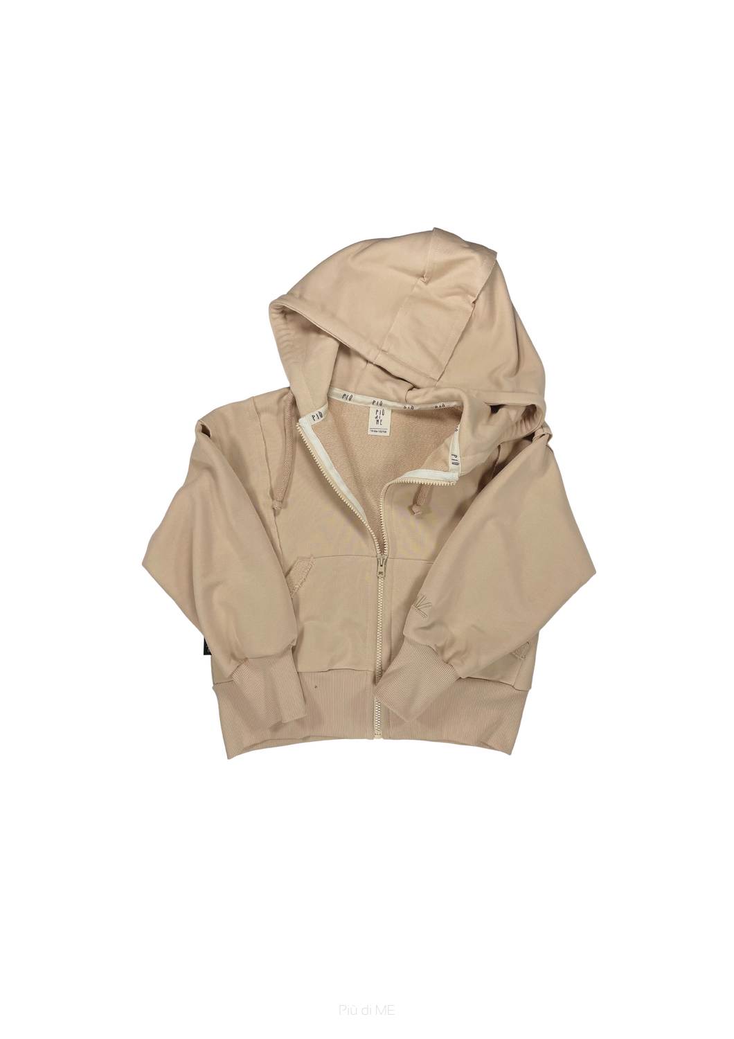 0128-24 HOODIE ZIP / BEIGE 