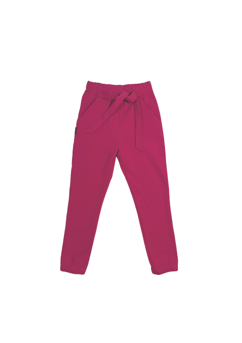 101A-22 PANTS WITH A DRAWSTRING WAIST / SANGRIA