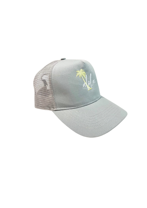 072-23 SNAP CAP ''ALOHA" / GRAY
