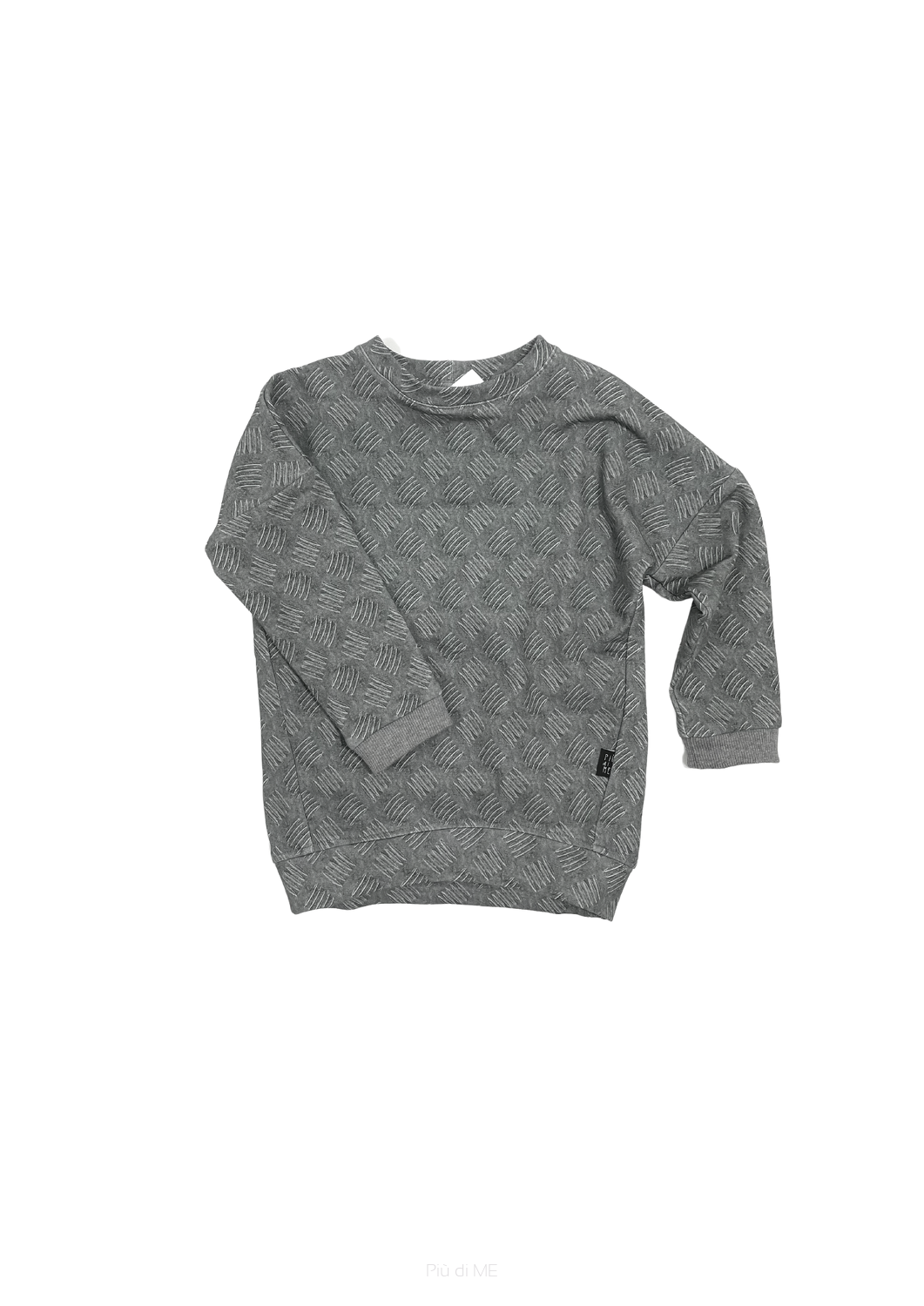 116-21 SWEATSHIRT / graphit diamond plate