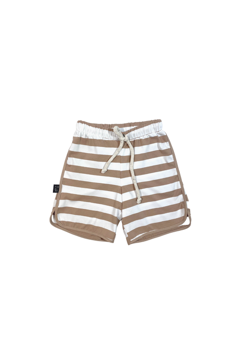 063-23 SHORTS STRIPES  /  SAND