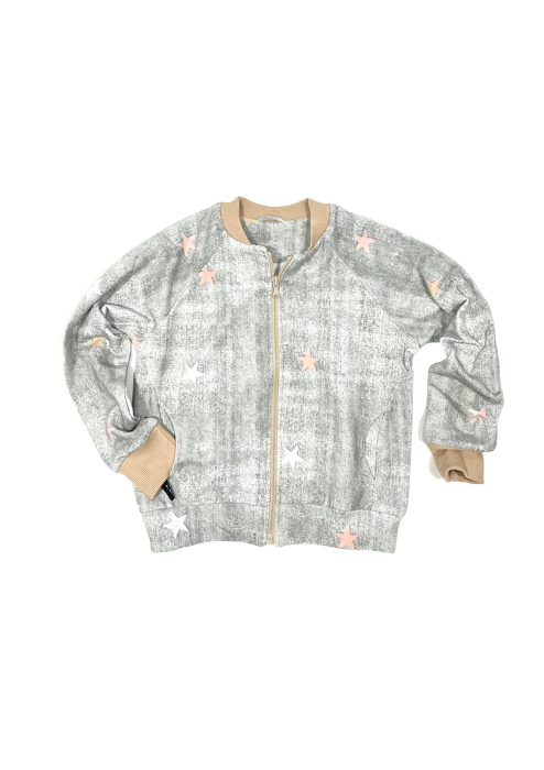 28-21 BOMBER / GRAY STARS