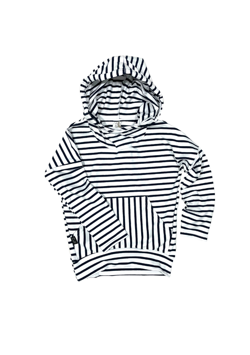 45-21 HOODIE NAVY-WHITE STRIPES