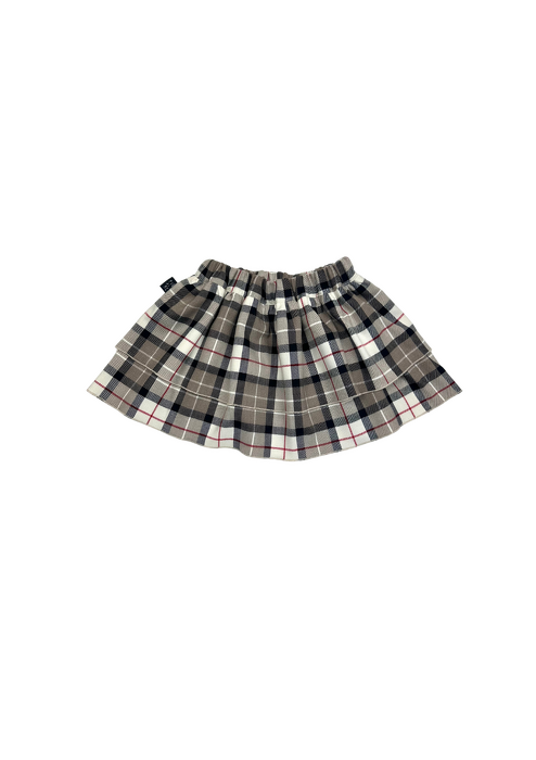 237-25 SKIRT / CHEQUERED PATTERN