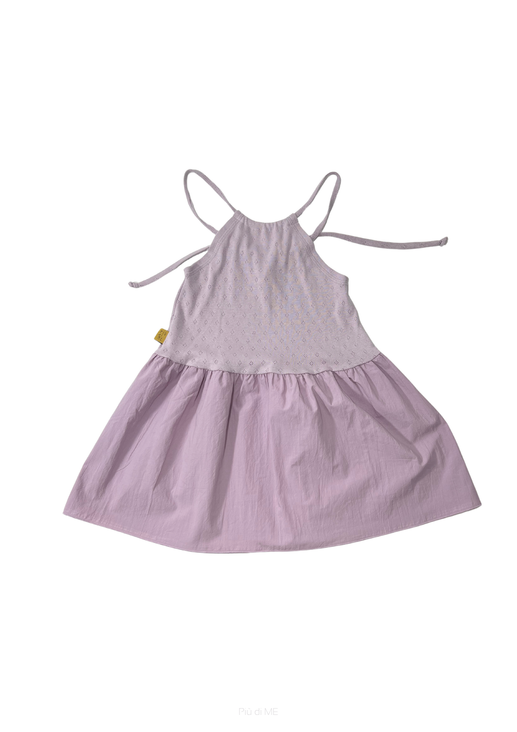 005-25 DRESS OPENWORK - VIOLET