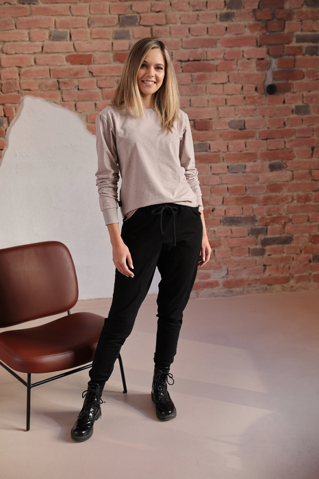 303-22 LONGSLEEVE / AURORA BOREALIS - LIGHT CAPPUCCINO
