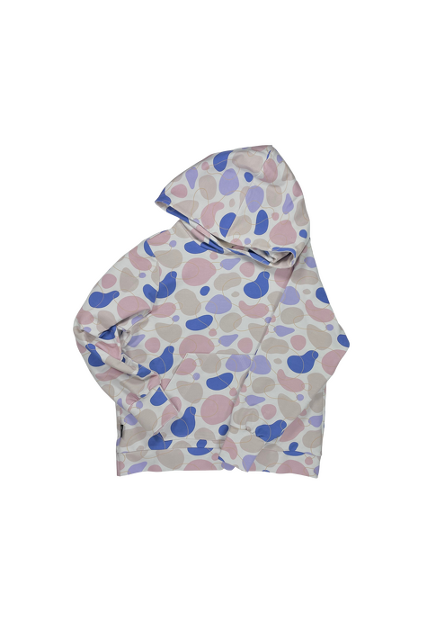 031-24 HOODIE / COLORFUL PRINT 
