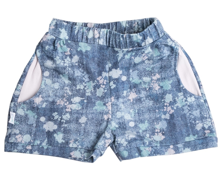 1968 /  GIRL SHORTS / DENIM blots