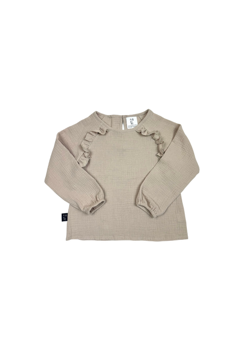 207-25 LONGSLEEVE / MUSLIN BEIGE