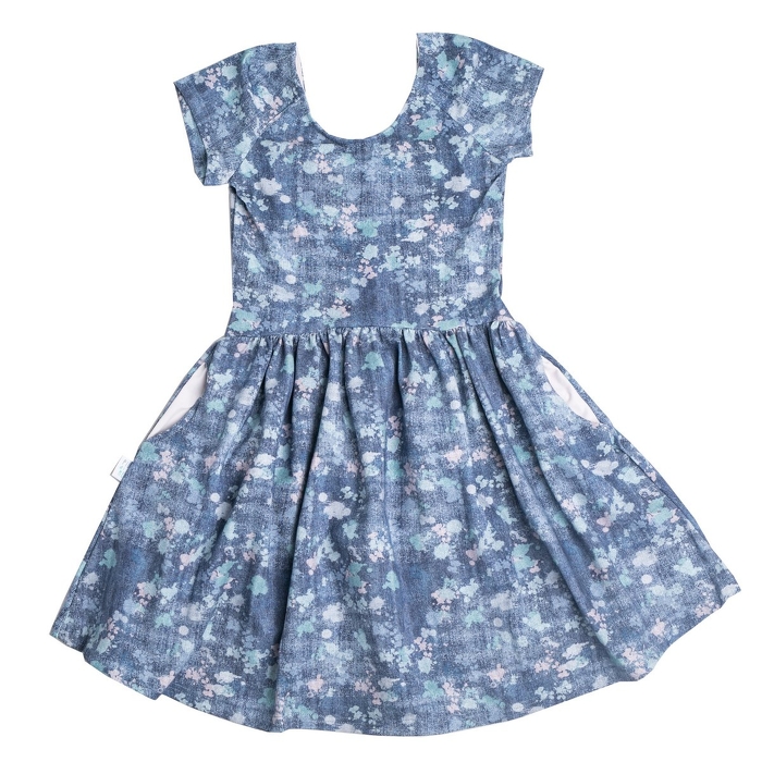 1931 / STREET DRESS / DENIM blots