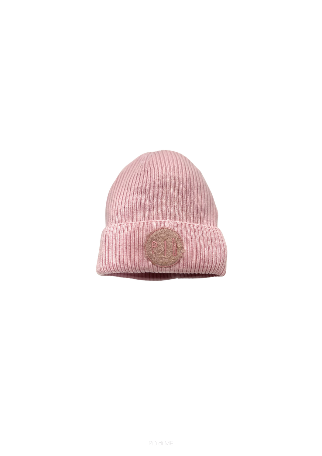 302-24	CZAPKA / BEANIE ,, PIU ''/ PINK / 100% WOOL