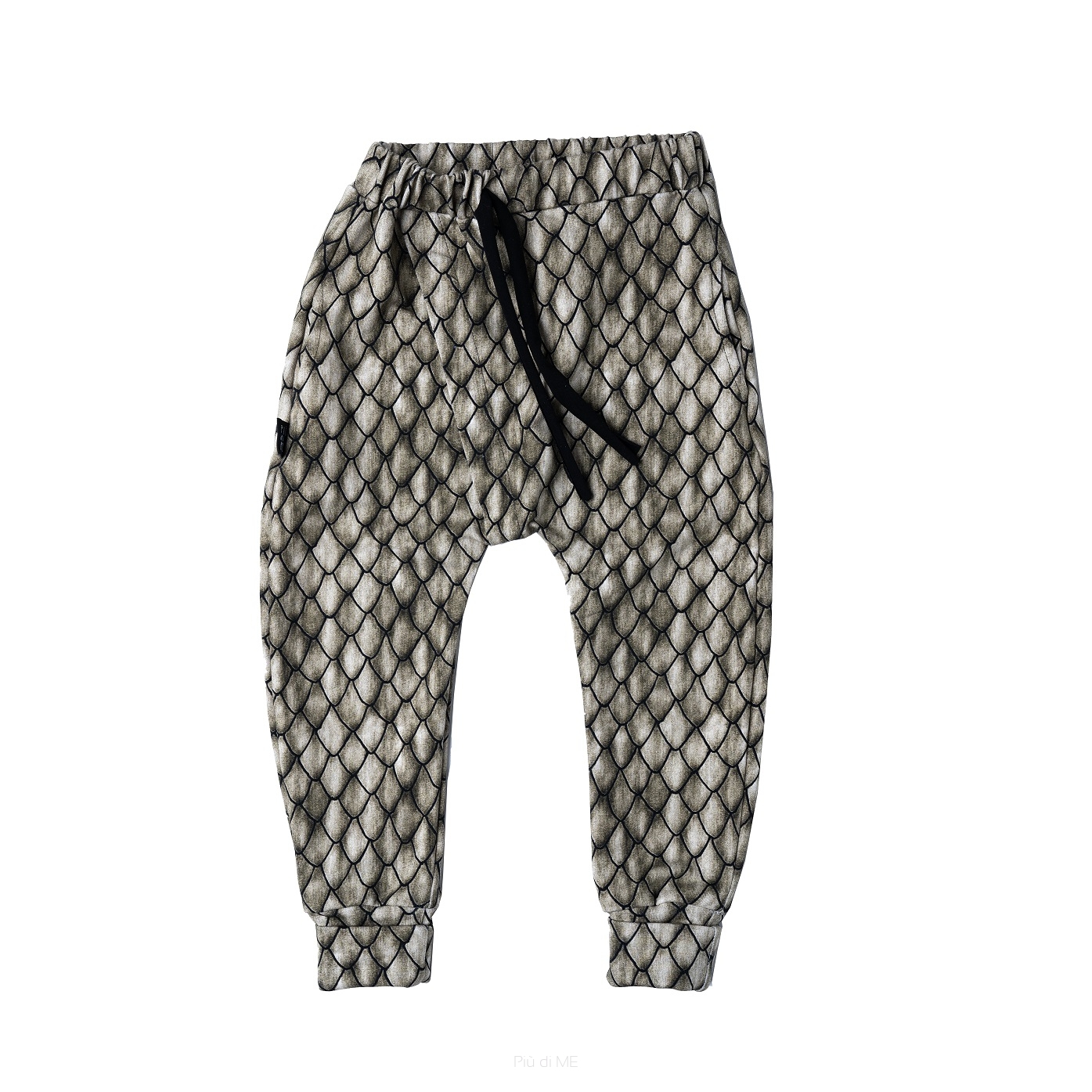 119-20 TROUSERS KHAKI / dragon scales 