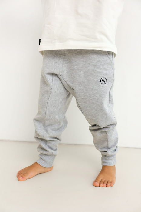 249-25 TROUSERS / GRAY MELANGE