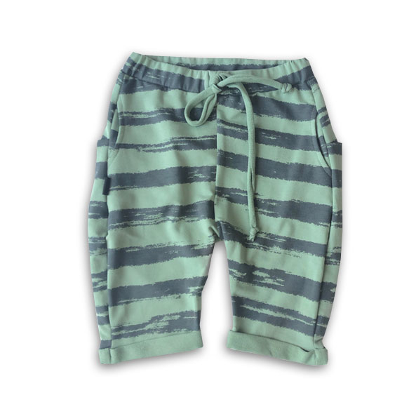 59-20 SHORTS SKATE / GREEN STRIPES
