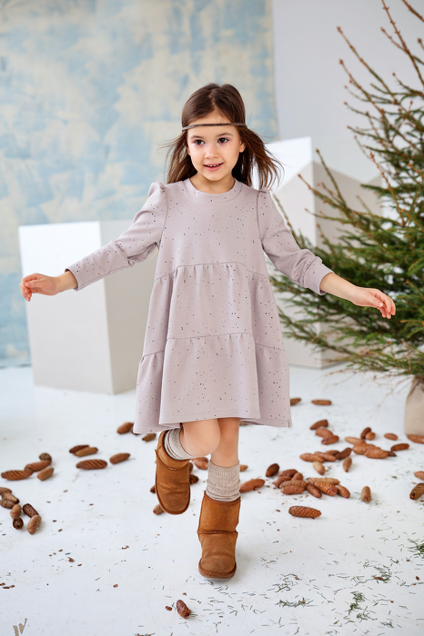 201-22 FREEDOM DRESS / AURORA BOREALIS - LIGHT  CAPPUCCINO