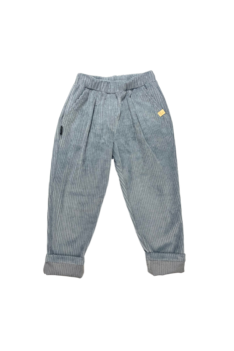 134-23 CORDUROY PANTS / GRAY-100% CO