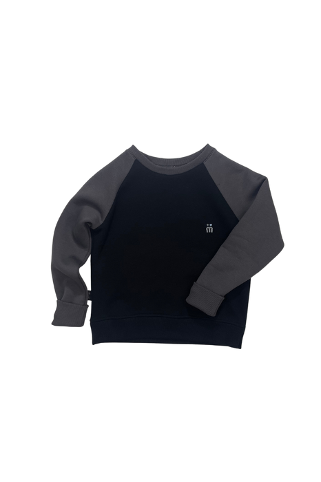 165-23 SWEATSHIRT  InCommon / BLACK & GRAY
