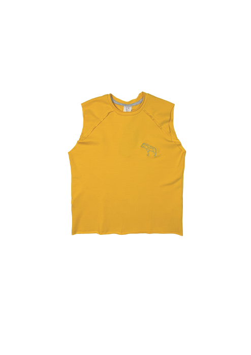109-22 TOP / YELLOW HYENNA