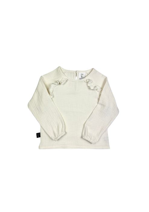 208-25 LONGSLEEVE / MUSLIN CREAM