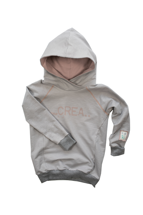 1950 /  HOODIE "CREA" / GRAY