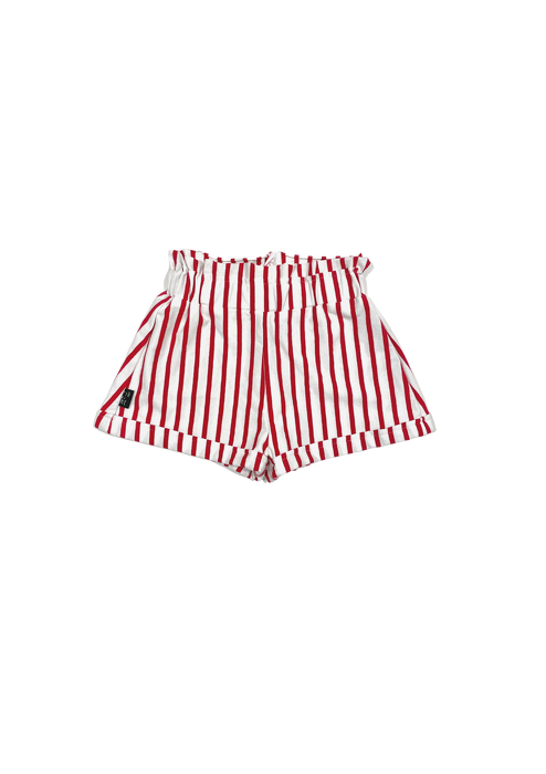 07-21 SHORTS STRIPES / RED