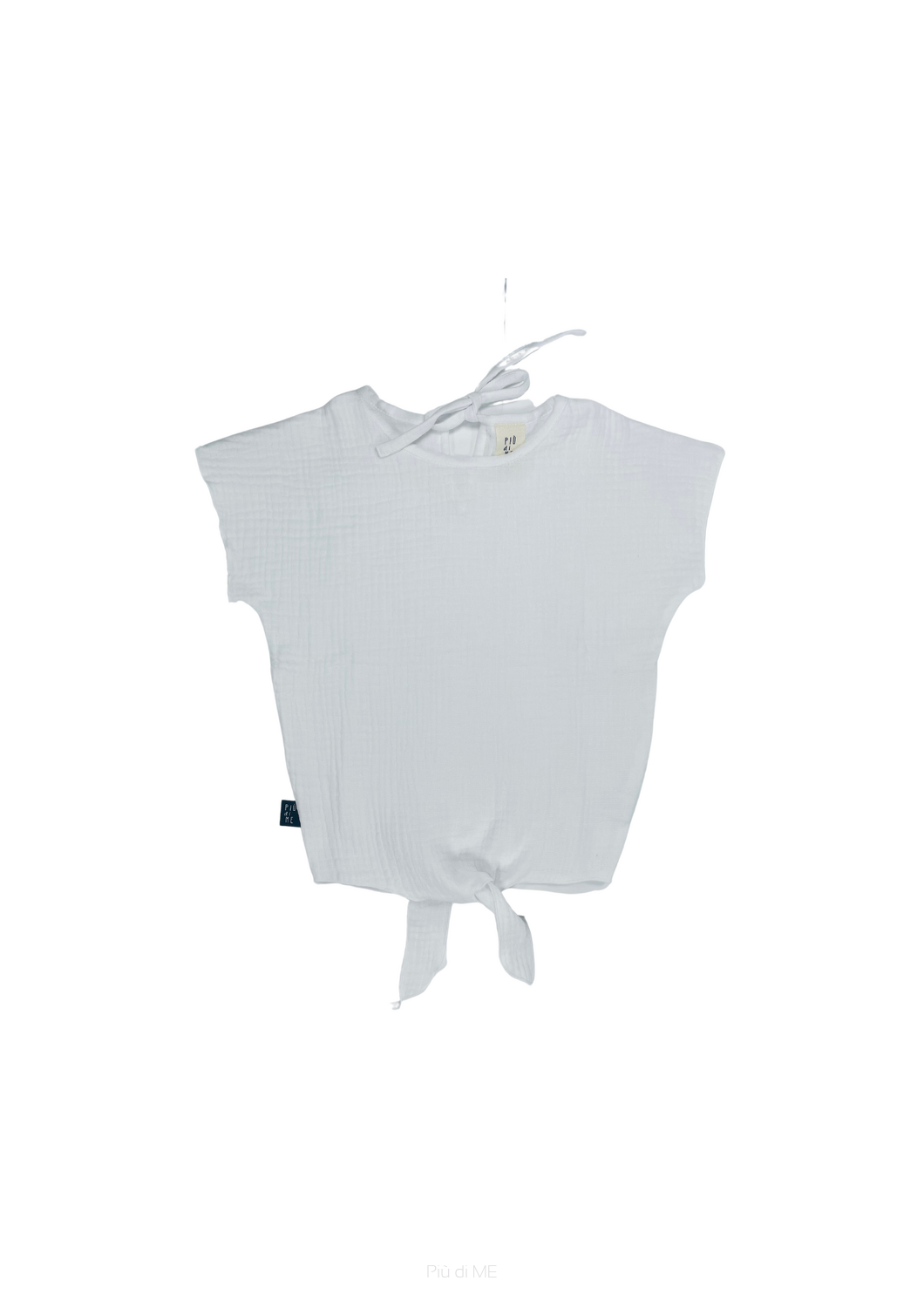 011B-24	T-SHIRT MUSLIN / WHITE -GOTS