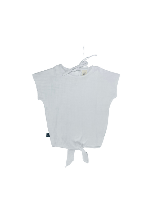 011B-24	T-SHIRT MUSLIN / WHITE -GOTS