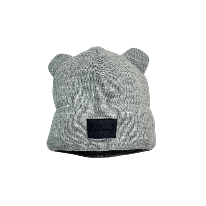 289-22 BEANIE BEAR / LIGHT GRAY