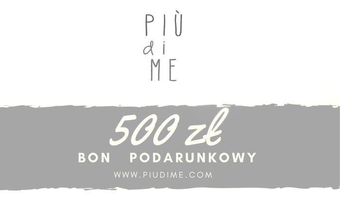 BON PODARUNKOWY 500 ZŁ