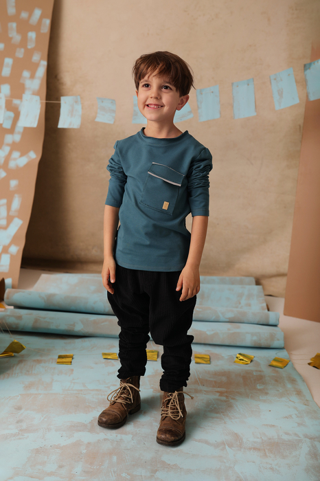 175-23 CORDUROY PANTS / BLACK