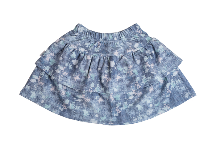1932 / SKIRT STREET / DENIM blots