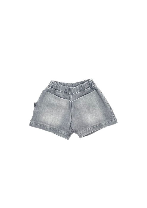 090-22 SHORTS JEANS / GRAY