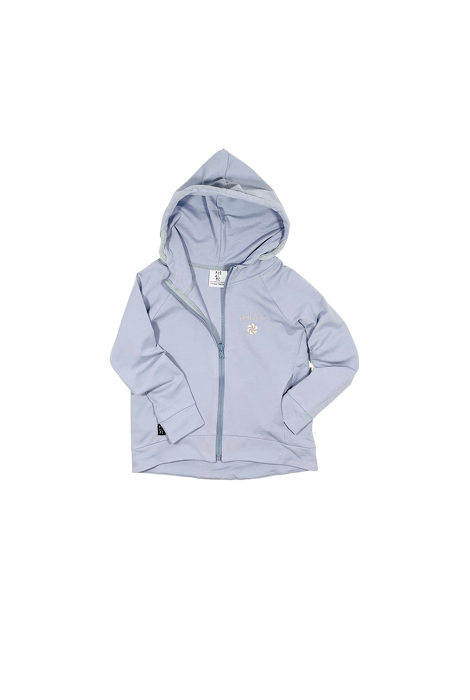 081-22 HOODIE ZIP / LILA