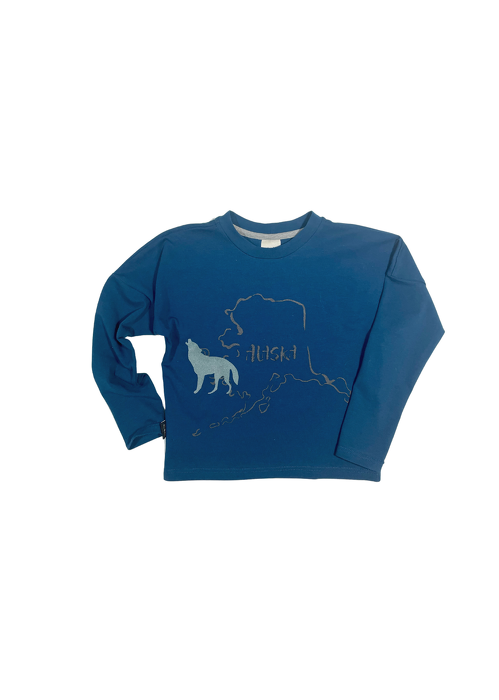 239-22 LONGSLEEVE ALASKA /  NIGHT BLUE 