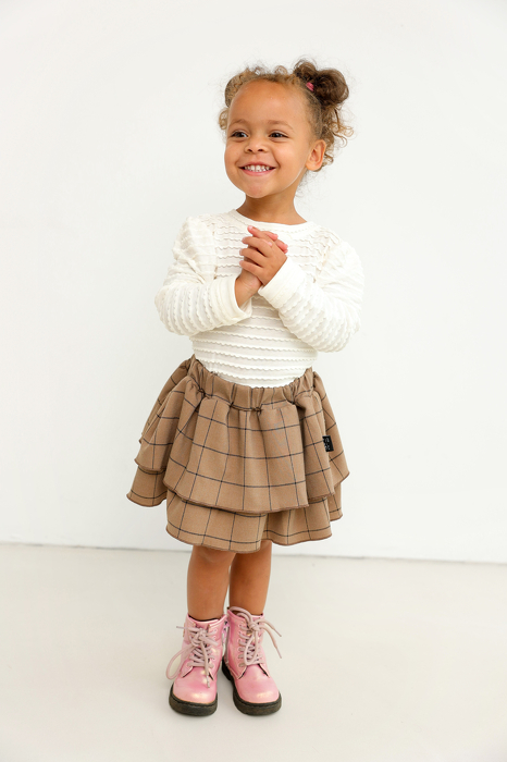 213b-25  LONGSLEEVE / CREAM FRILL