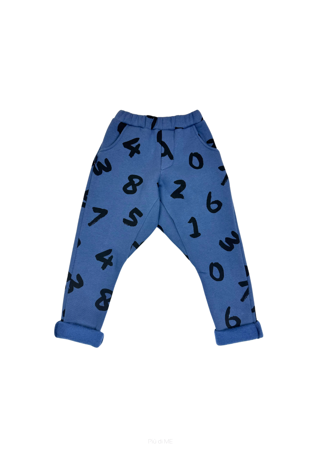 247-25 TROUSERS / BLUE NUMBERS WARM