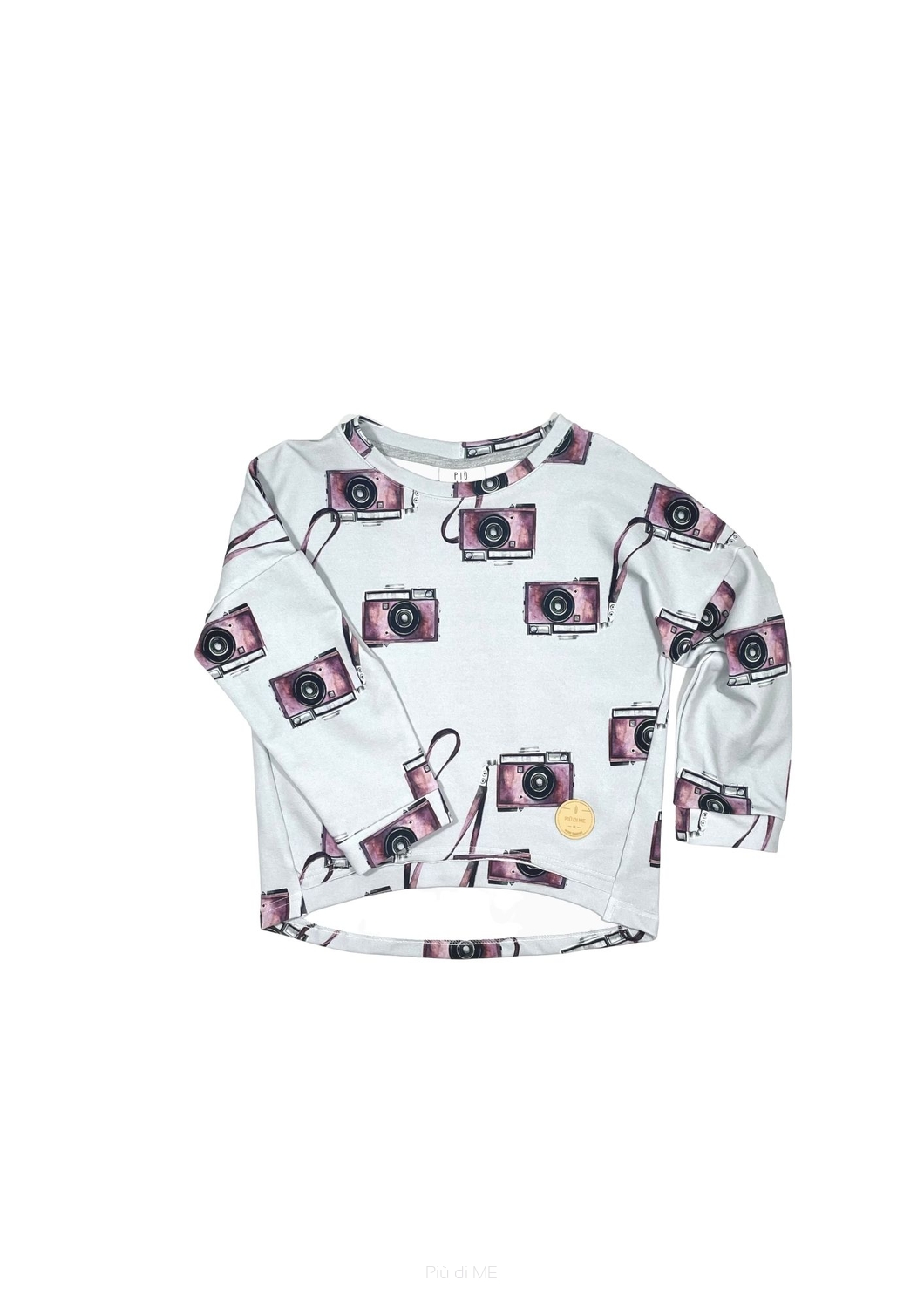 085-22 SWEATSHIRT GRAY / CAMERA  