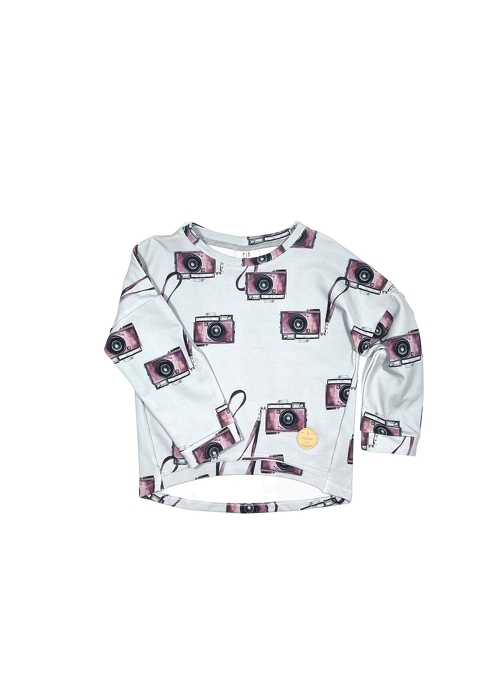 085-22 SWEATSHIRT GRAY / CAMERA  
