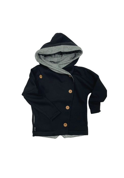 117-21 HOODIE SECRET MONK / black 