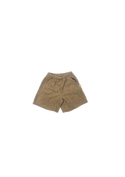 273-24 SHORTS  BOUCLE / CAMEL