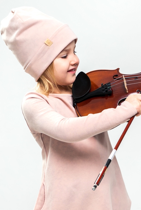 18-140 CZAPKA / BEANIE / soft pink